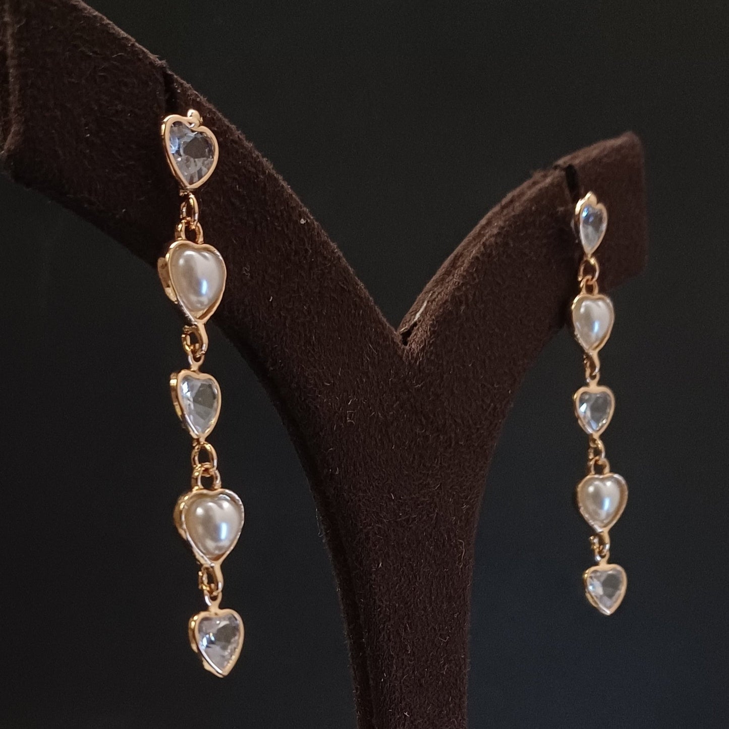 Timeless beauty long ear hangings