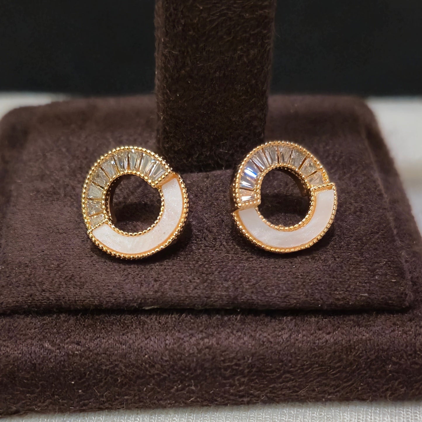 Daily wear Studs american Diamond