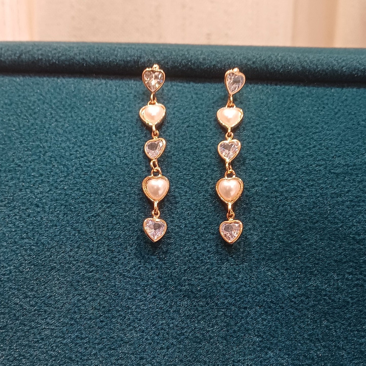 Timeless beauty long ear hangings