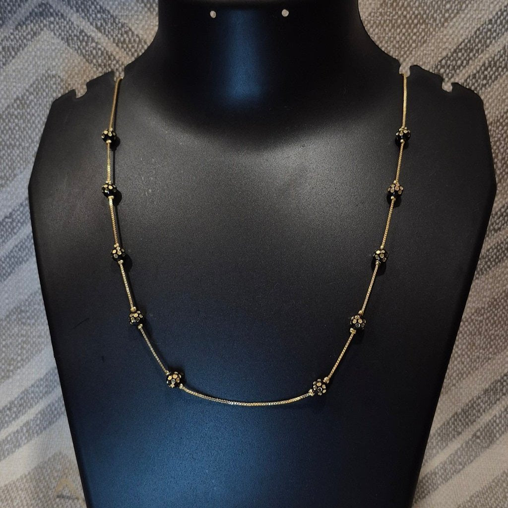 Bold Black balled chain for girls and women daily office college party wears