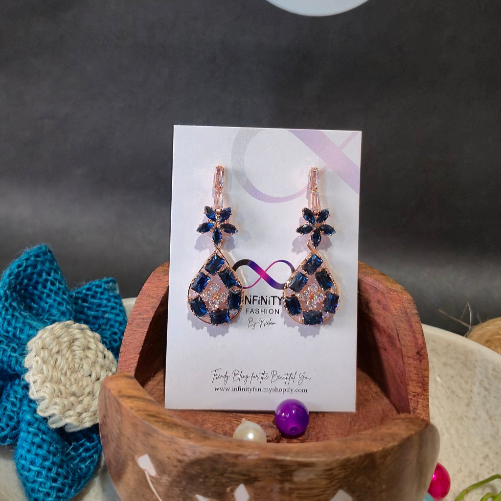 Starry Diamond Ear Hangings - AD