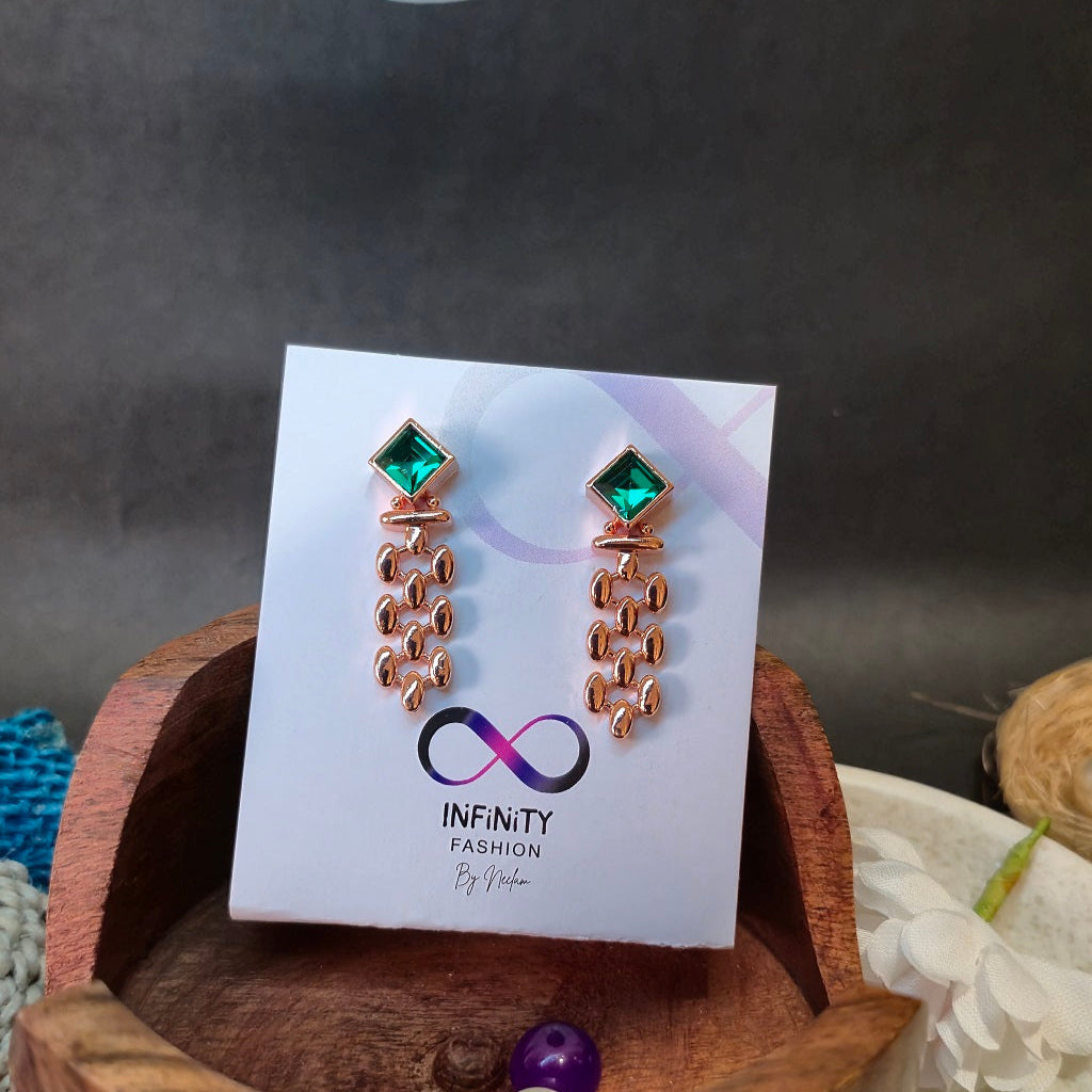 Emerald Statement Ear drops