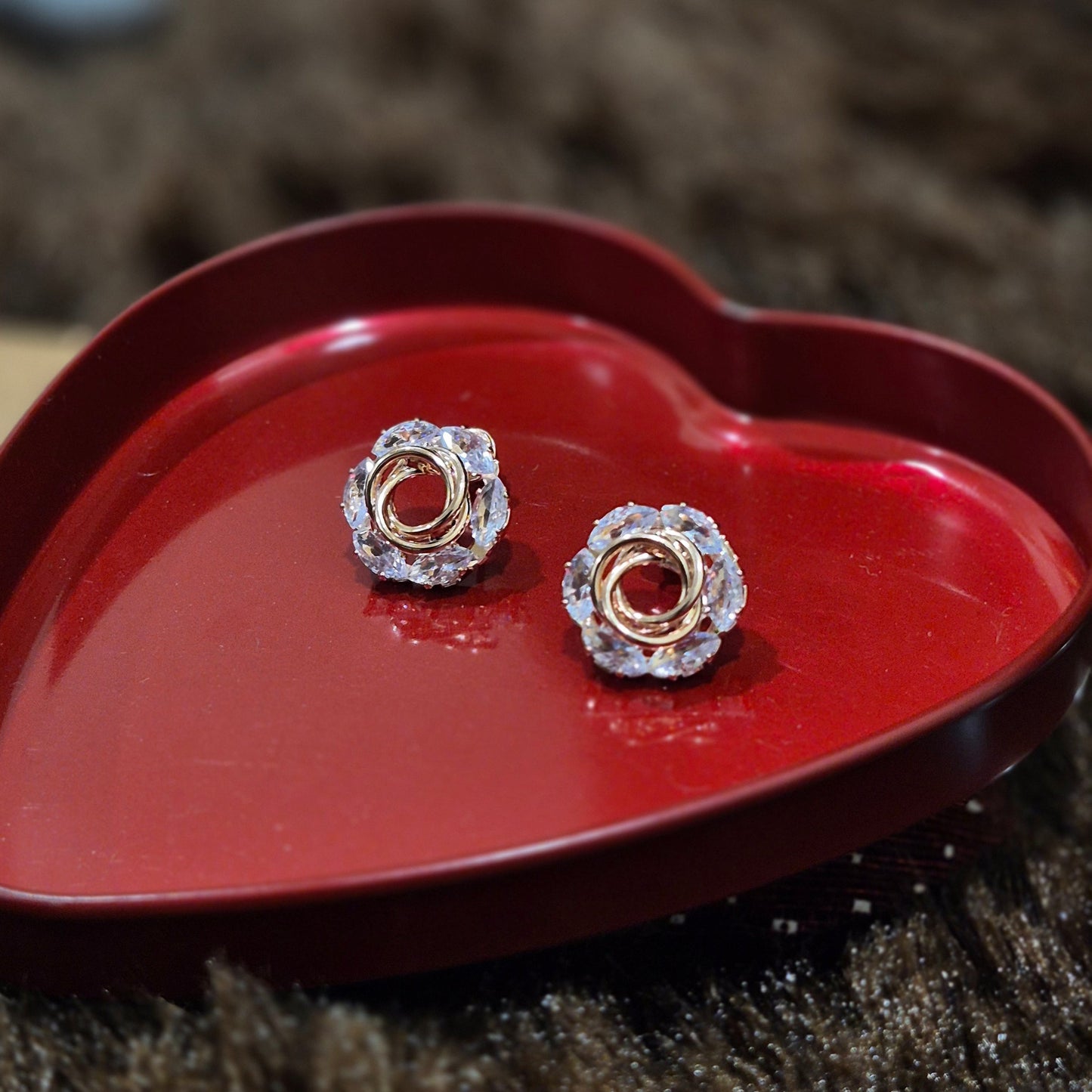 Twirls A.D ear tops_ anti tarnish earrings