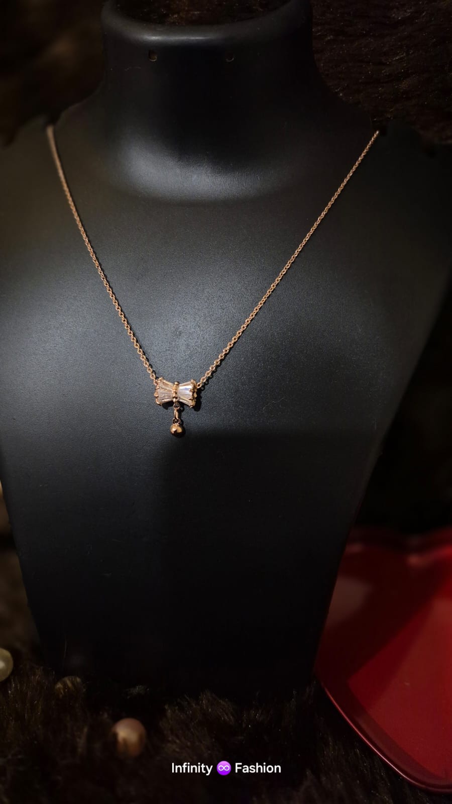 Drumet A.D pendant with chain_ anti tarnish_ high-quality finishing_ latest design