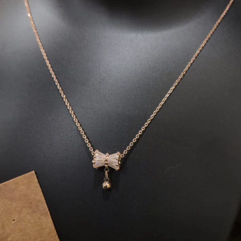Drumet A.D pendant with chain_ anti tarnish_ high-quality finishing_ latest design