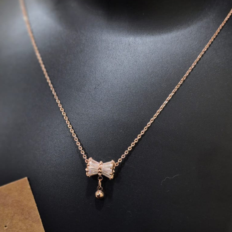 Drumet A.D pendant with chain_ anti tarnish_ high-quality finishing_ latest design