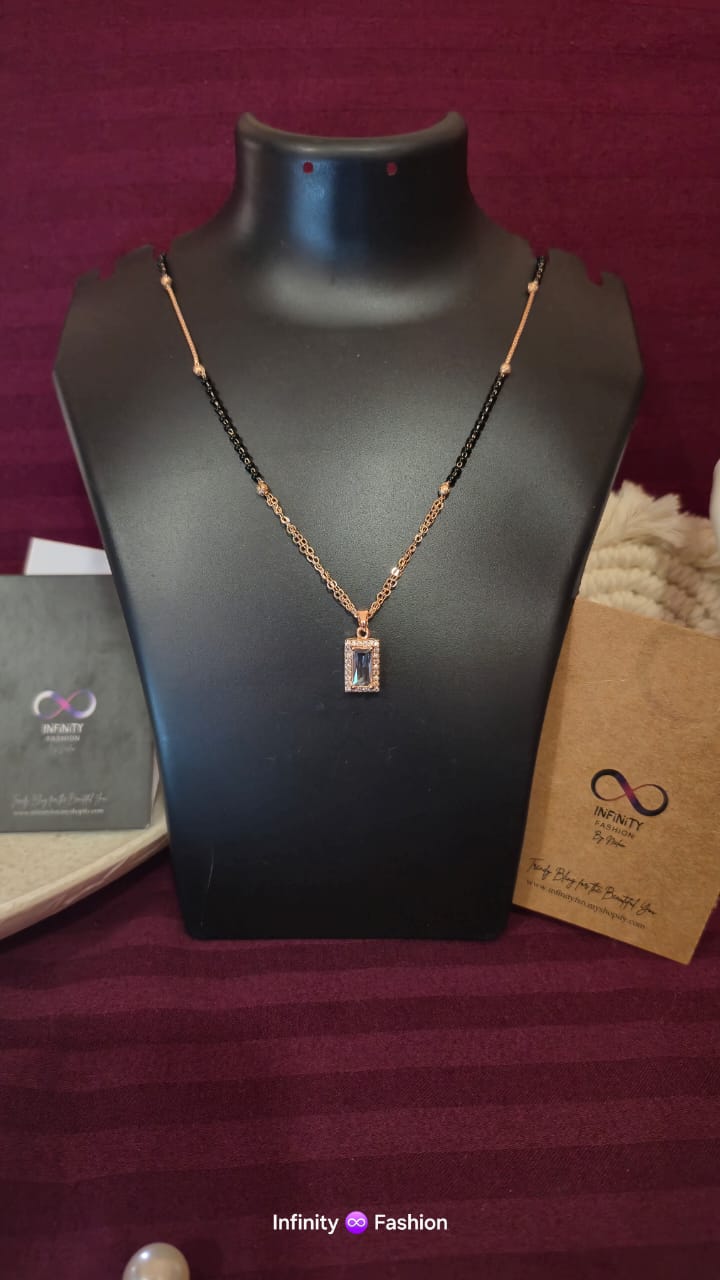 Mangalsutra square A.D _ latest design