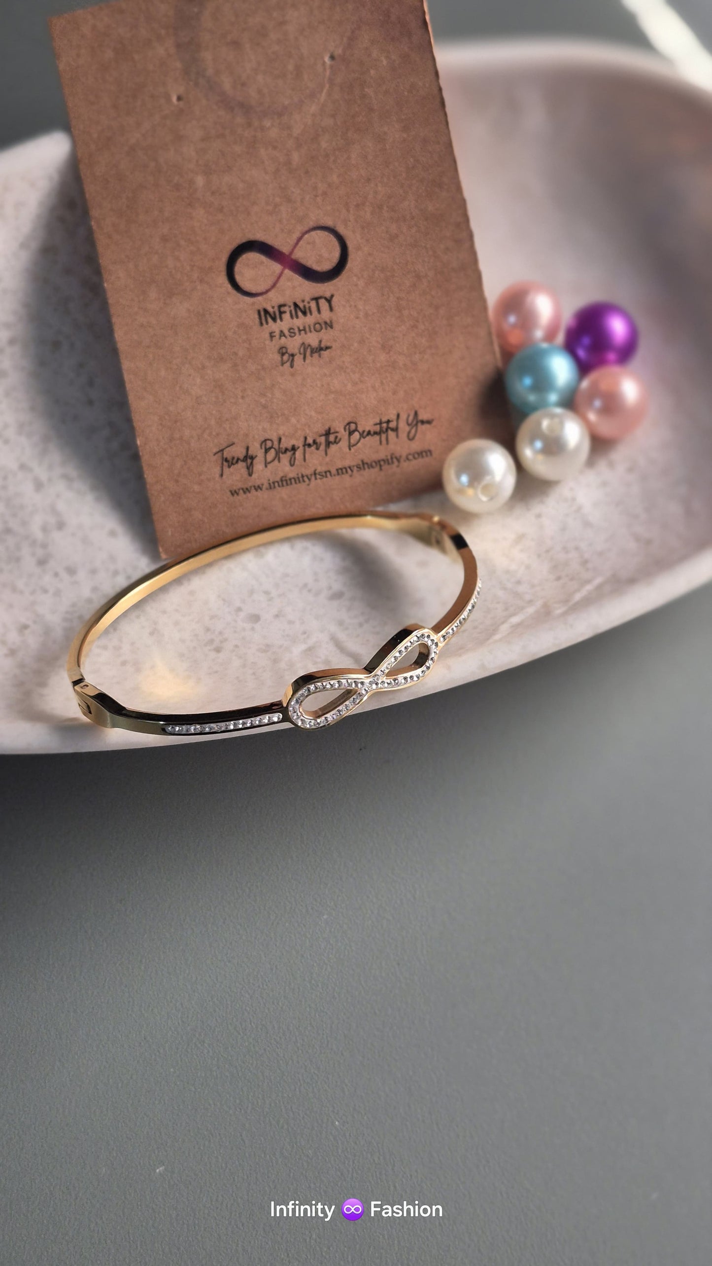 Infinity A.D wrist band_ minimalistic _ anti tarnish daily wear high quality kada
