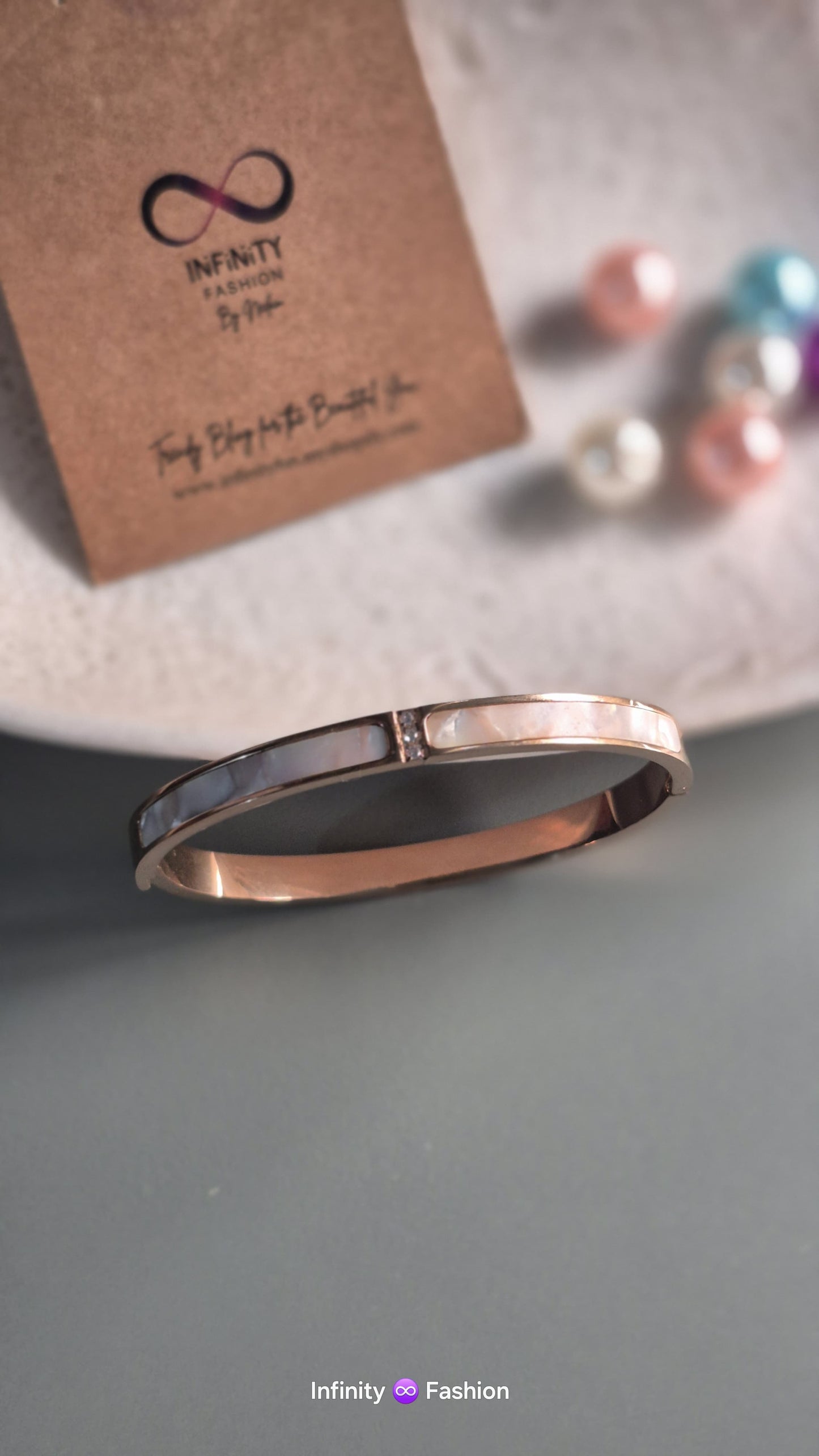 Creamy bliss golden kada_ Anti tarnish A.D daily wear high quality wrist band