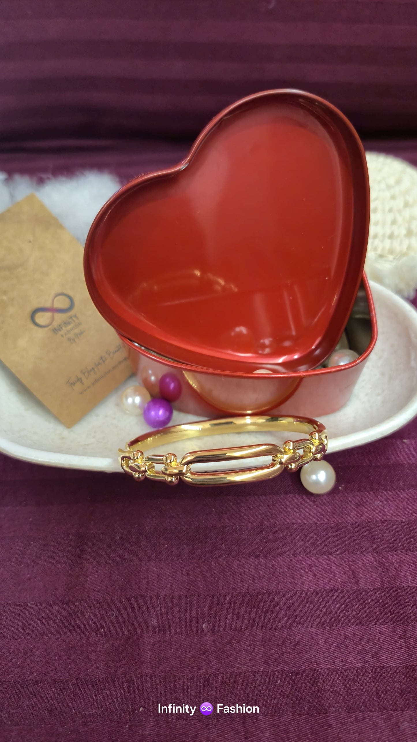 Elegant golden wrist band _ anti tarnish daily wear high quality kada