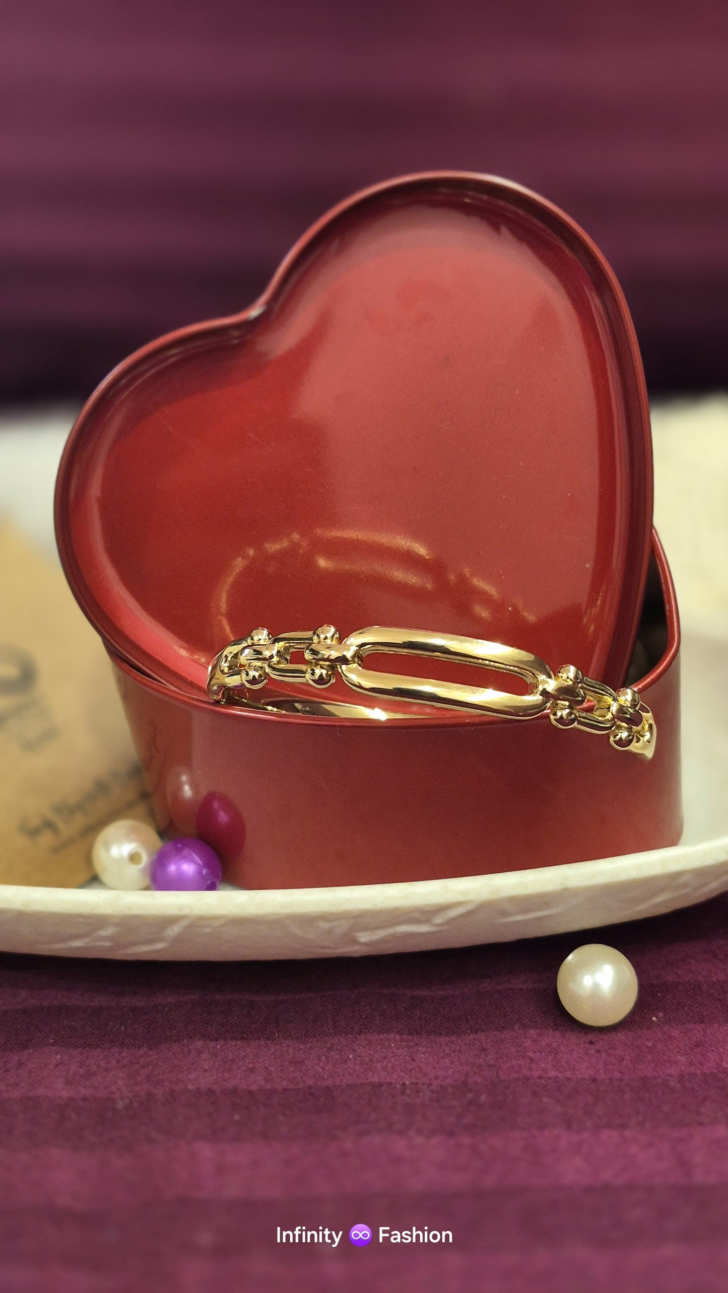 Elegant golden wrist band _ anti tarnish daily wear high quality kada