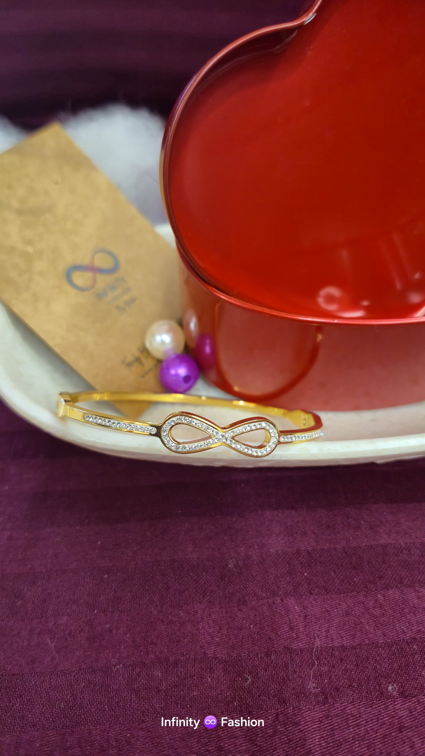 Infinity A.D wrist band_ minimalistic _ anti tarnish daily wear high quality kada