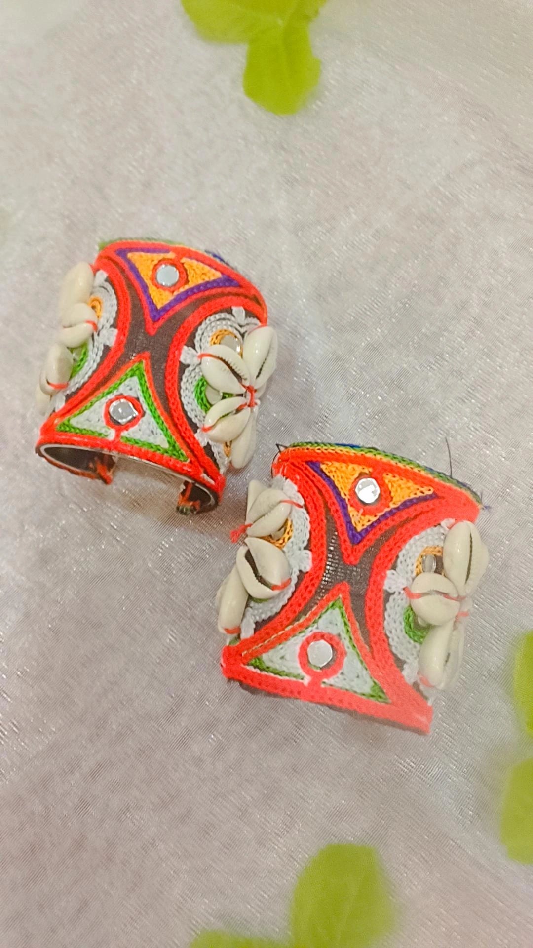 Royal Wrist Kada with Traditional Kodi work