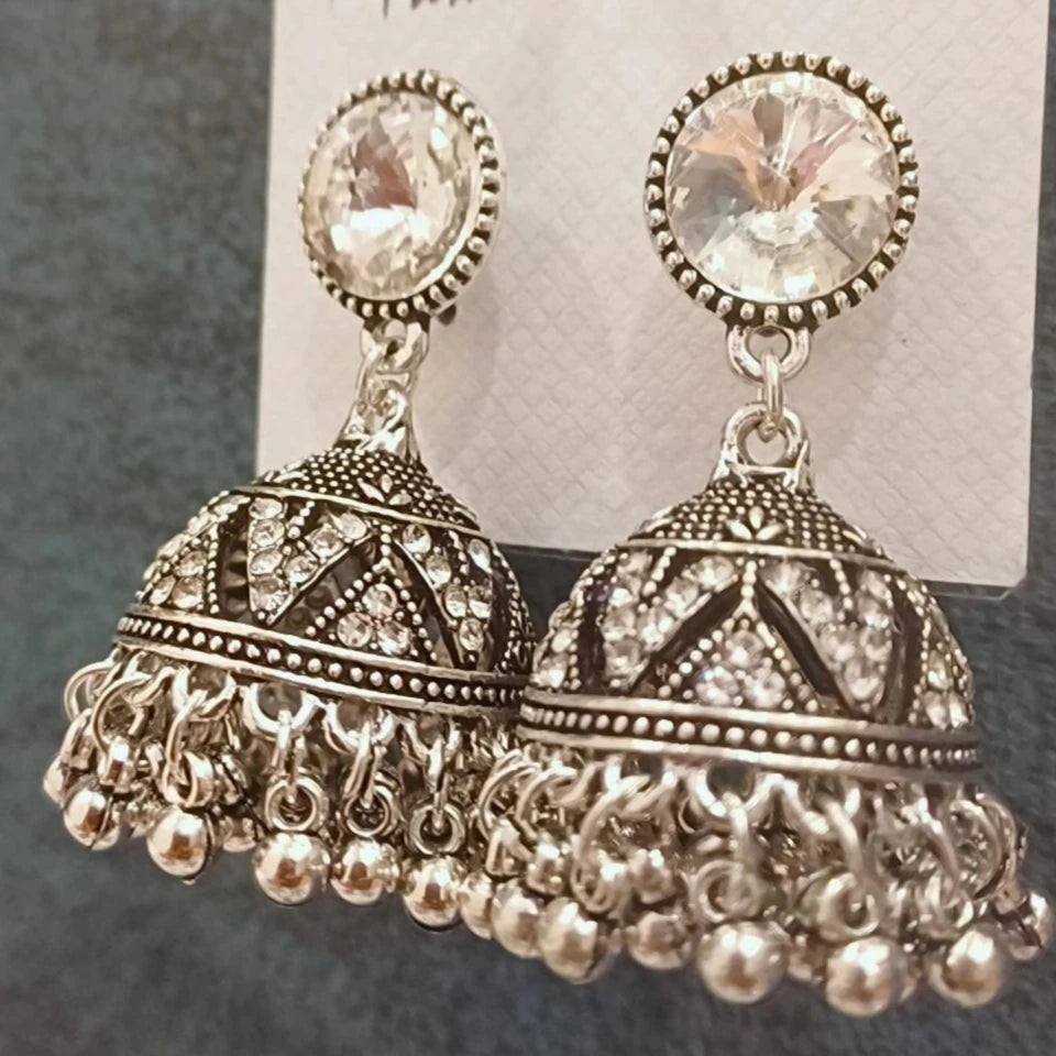Untouched diamond jhummars anytime anywhere