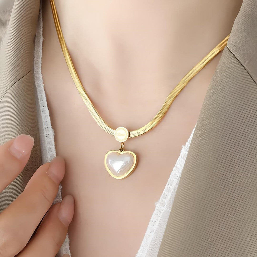 Infinity Fashion Heart Necklace