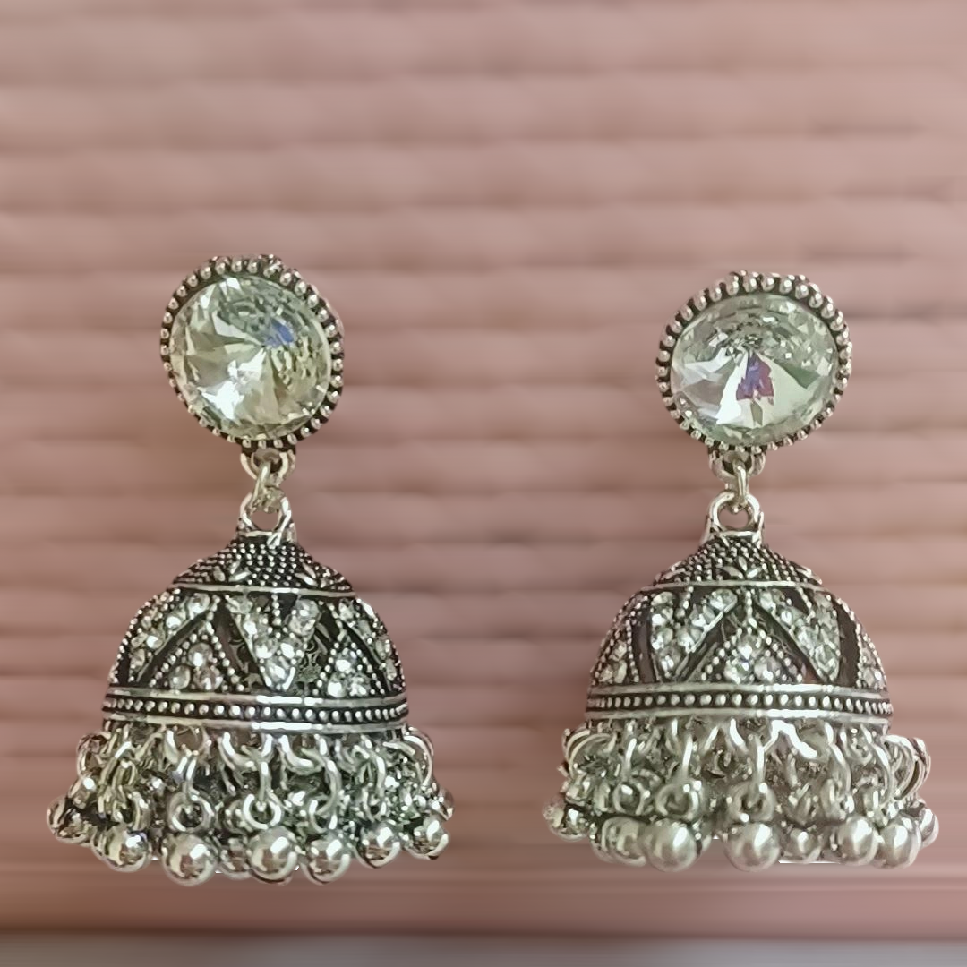 Untouched diamond jhummars anytime anywhere