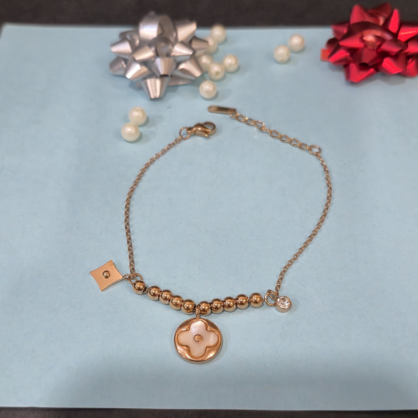 Premium Diamond Bracelet - Anti Tarnish SS material