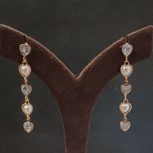 Timeless beauty long ear hangings