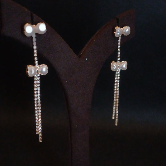 Pearl Hanging - Premium Party Earring