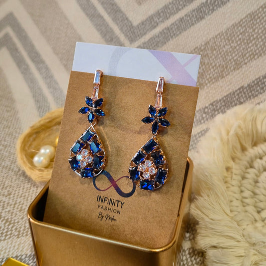 Starry Diamond Ear Hangings - AD