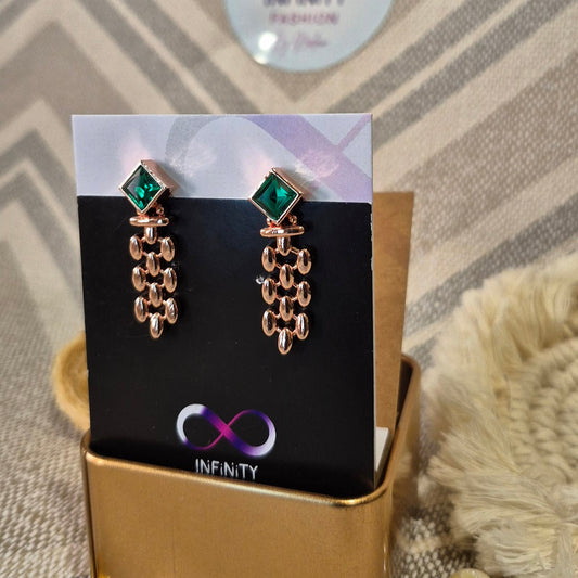 Emerald Statement Ear drops