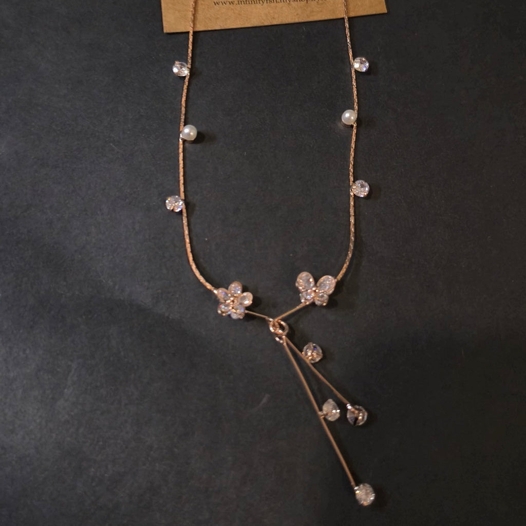 Elegant Pearl & Star Necklace - 2025